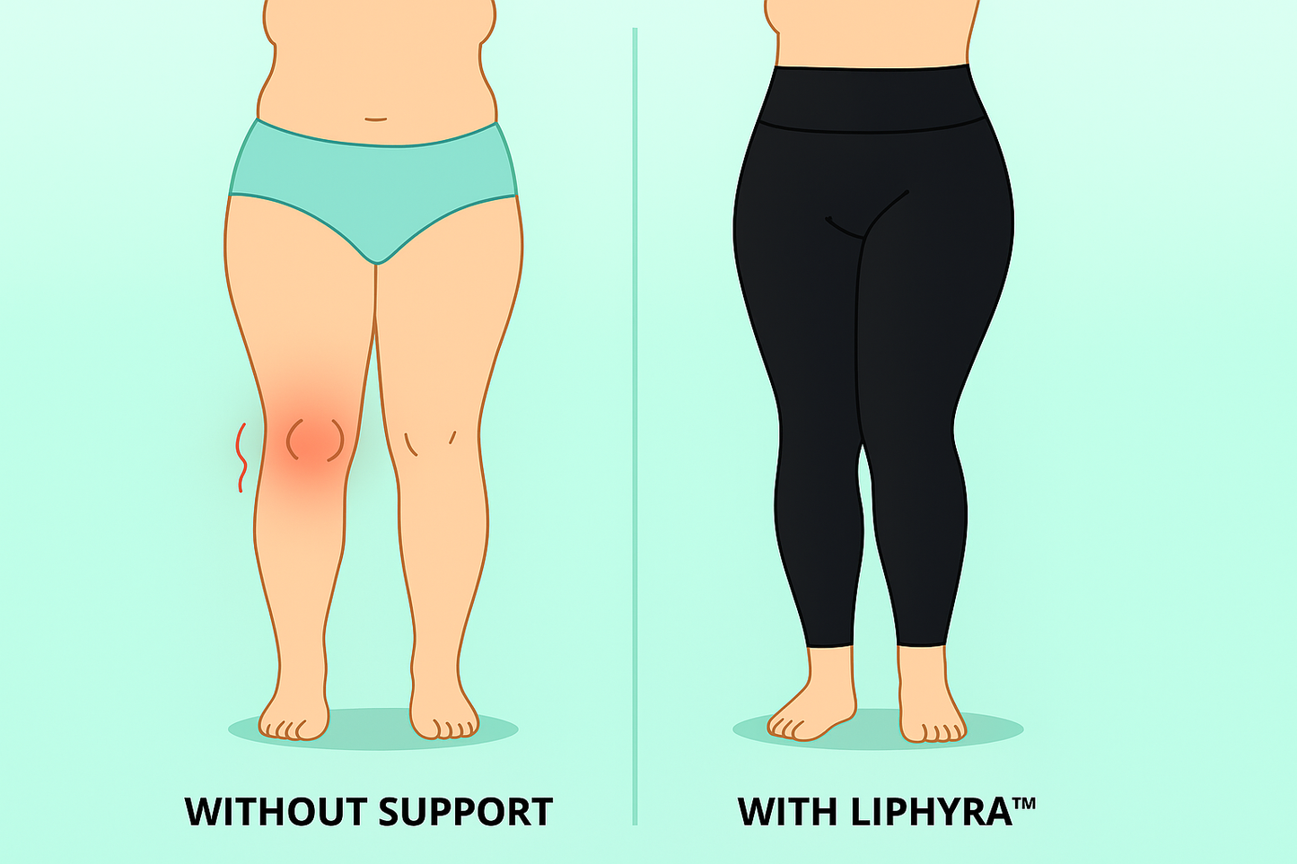 LIPHYRA Lipedema Leggings